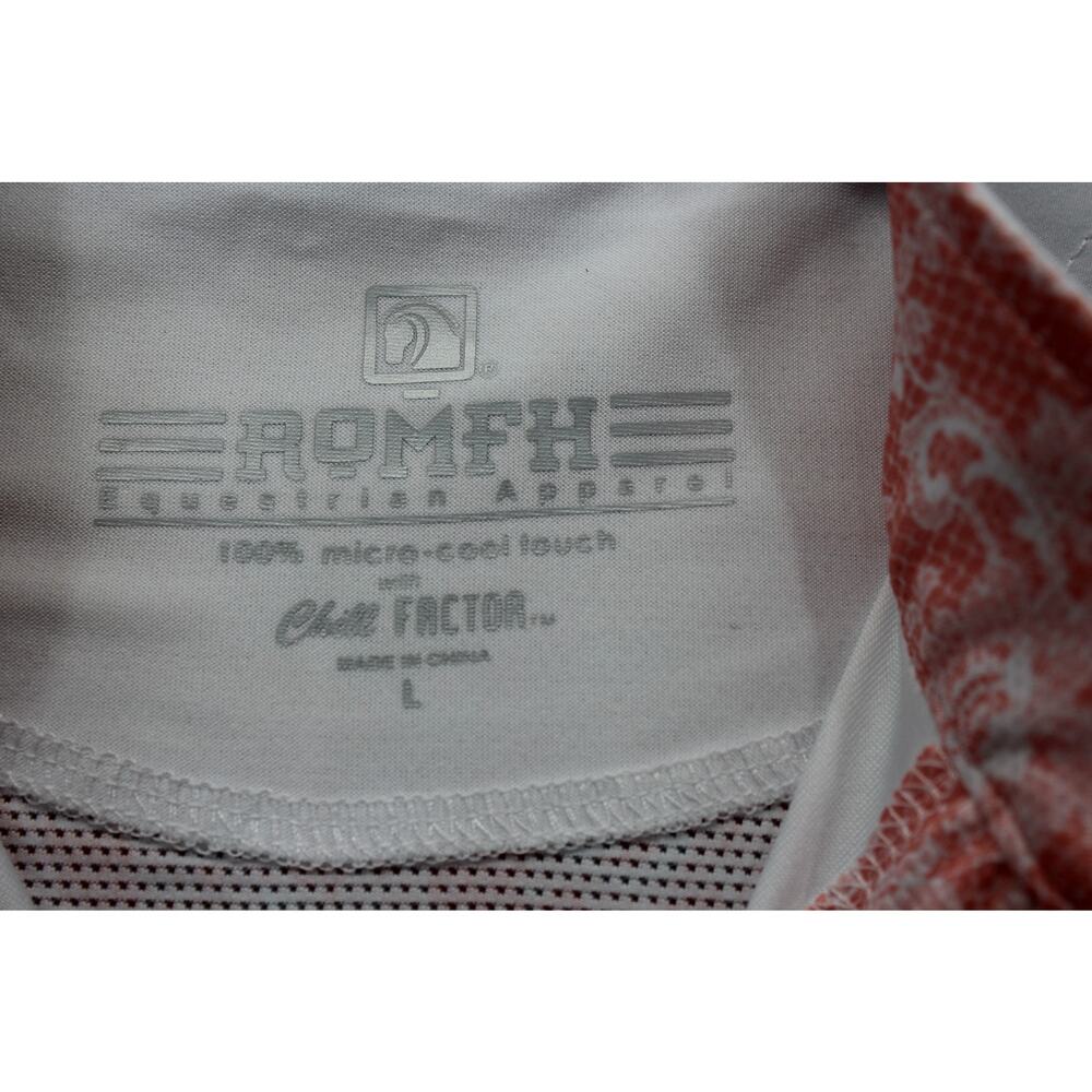 Romfh Ladies Lace Signature Short Sleeve Shirt Size Large NEW - Picture 6 of 9